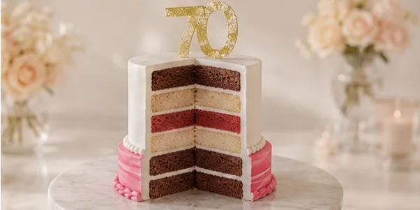 2 tier birthday cake
