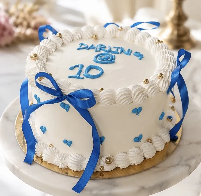 Vanilla chocolate cake
