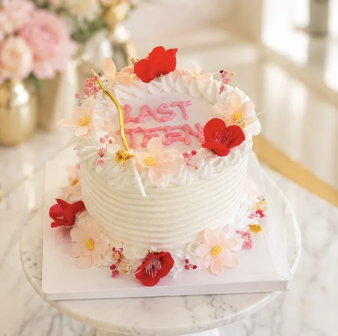 Bento Vanilla cake 