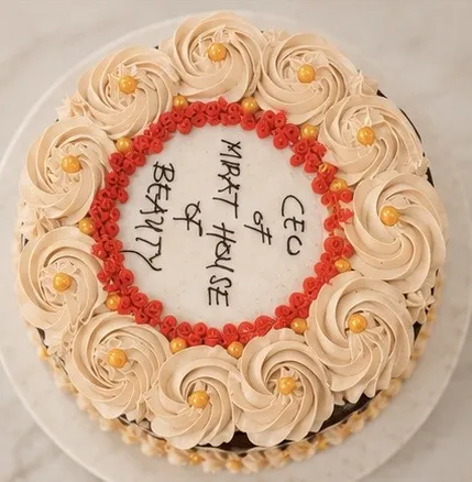 Velvet vanilla cake 