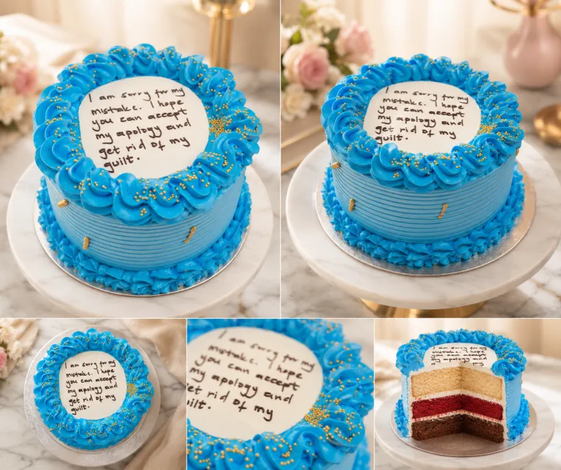 3 flavored cake 