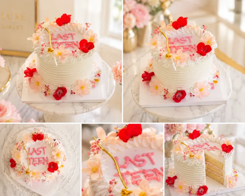 Bento Vanilla cake 